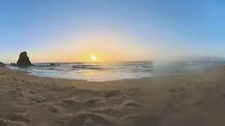 360&deg; Virtual Sunset Beach Experience | Relaxing Ambience for Meditation and Chillout