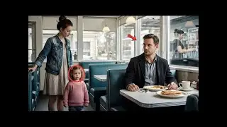Sie wollte leise gehen – Doch er sah das hungrige Mädchen, das auf seinen Teller starrte
