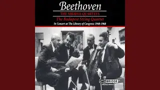 Alexander Schneider Speaks About the Budapest String Quartet's Early Years