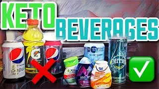 Keto Beverage COMPLETE GUIDE | 🥤🍵☕️🍶 All Keto Drink HACKS & Tips (Non-Alcoholic Drinks)