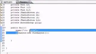 Java Programming Tutorial   66   JRadioButton