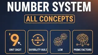 NUMBER SYSTEM ENTIRE CONCEPTS AND TOPICS IN ONE VIDEO MUST WATCH ✍️🔥