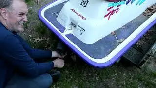 1994 Seadoo SPI Jet ski motor removal Part 1