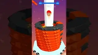 stack ball game gameplay with high score