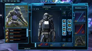 SWTOR PTS - Frontline Scourge trooper Armor, New Companion Customizations from Galactic Seasons