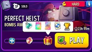 Hard / Bombs Away Rainbow Perfect Heist Solo Challenge / Match Masters Solo Challenge Today 
