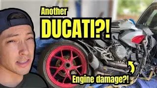 I bought another wrecked DUCATI, am I crazy?!? | Ep. 1 Panigale V2 Rebuild