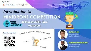 MathWorks Minidrone Competition Webinar