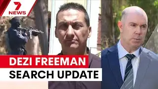 'The largest manhunt that we have seen in Victoria': Hunt for cop killer continues | 7NEWS
