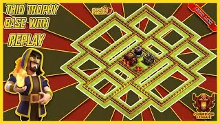 TH10 TROPHY BASE WITH LINK & REPLAY!!| | ( TH10 ) CLASH OF CLANS