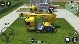 Driving Logistic Truck Construction Material Delivery | Truck Drive Simulator 2020 Gameplay HD