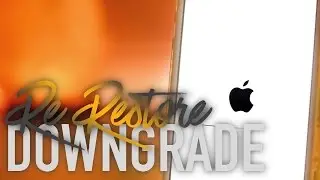 DOWNGRADE iOS 10.X.X to iOS 9.X.X using Re-Restore Bug! (32-bit)