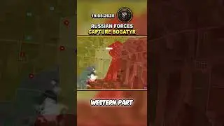 ⚔️ RUSSIANS CLAIM VILLAGE! RUSSIAN FORCES CAPTURE BOGATYR #russia #ukraine #viral #trending