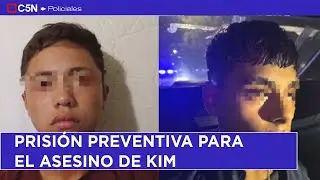 CRIMEN de KIM: dictaron la PRISIÓN PREVENTIVA para el menor de 17 años