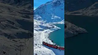 📍Lago Bianco, Switzerland 🇨🇭 Follow for daily Swiss Content 🇨🇭