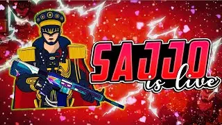 8k 1Royal pass gave away and 1k uc 😱 Pubg mobile live with Fm Sajjo yt Full Ruch game play