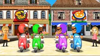 Wii Party Minigames - Beefboss Vs Matt Vs Jackie Vs George (Master CPUs)