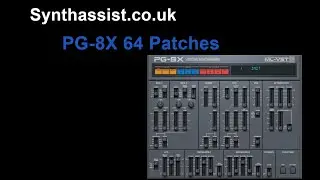 PG-8X 64 Patches of Classic Synth Pop
