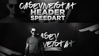 'Casey Neistat' - Twitter Header Speedart
