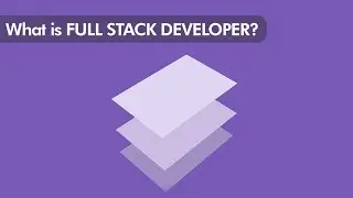 What is a Full Stack Developer? | in 1 Minute