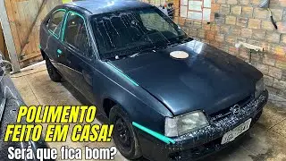 POLIMENTO REPINTURA KADETT GLS DO LEILÃO! (Ep. 1)