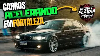 Carros acelerando em Fortaleza na 5&ordm; Edi&ccedil;&atilde;o do Peguei no Flagra - V&iacute;deo 1/2
