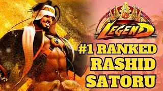 SF6 - SATORU (Rashid)  - Legend RASHID Gameplay - STREET FIGHTER 6