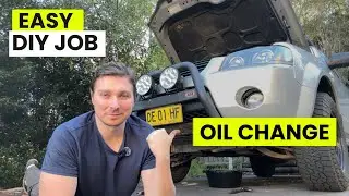 EASY DIY Oil change on the FORD TERRITORY