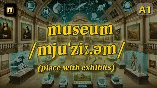 [n] Museum meaning (place with exhibits) with 5 examples