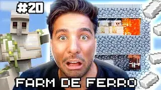 PIUZINHO & GABE FIZERAM UMA FARM DE FERRO NO MINECRAFT #20
