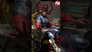 This Xionart Galactus Is AWESOME! Custom Throne Piece Quick Look #marvel #fantasticfour #comics