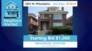 NEIGHBORS WANTED OPEN HOUSE for VIRGINIA PARK & RUSSELL WOODS