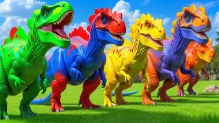 Indominus Rex Green TRex Mod Showcase Jurassic World Evolution Fan Made 3D Skins