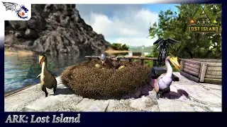 Taming Hesperornis For Golden Eggs & Setting Up A Hatchery | ARK: Lost Island #24