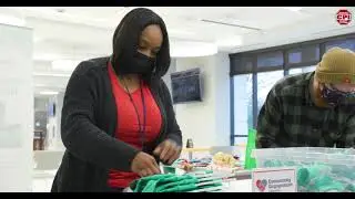 CPI Security Volunteers with Baby Bundles