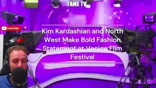 Kim Kardashian and North West Make Bold Fashion Statement at Venice Film Festival