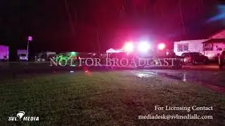 Red Chute, LA Trailer Park Damaged  Possible Fatality from Tornado 4-14-2018