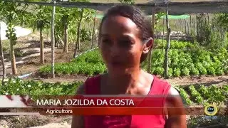 Cisterna de enxurrada muda realidade de família em Damião através do CEOP