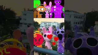 Plush Oren x Pinki x Durple Sinner Edition SIGMA SUS MOD Sprunki #plush  #sprunki#durple#pinki #oren