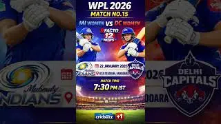​Aaj Ka Mahasangram: MI vs DC Women&rsquo;s Match 15 Updates! 🏏#cricketlover#shortvideo #trendingvideo