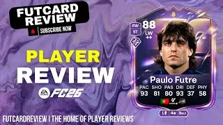 Paulo Futre HERO Review 🔥 | The Best Dribbling in EA FC 26 Ultimate Team?! I FIFA Player Review