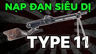#3 Vũ Kh&iacute; Kỳ Quặc Thế Chiến II: S&uacute;ng M&aacute;y Hạng Nhẹ Type 11 &ndash; Khẩu Đầu Cong Huyền Thoại Của Nhật Bản