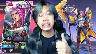REVIEW SKIN STARLIGHT HILDA GUARDIAN BATTALION - Mobile legends