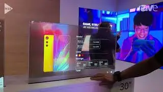 LG Business Solutions Displays the Touch Transparent OLED at InfoComm 2023
