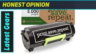 Print.Save.Repeat. Lexmark 501H: The Ultimate High-Yield Toner for MS Series Printers!