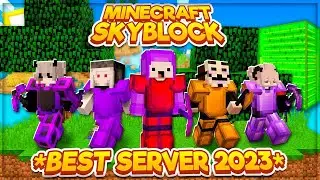 TOP 3 SKYBLOCK SERVERS! *2023 EDITION* | Minecraft OP Prison | 1.8- 1.19+ Minecraft Skyblock Servers