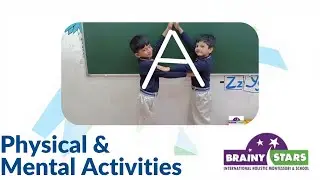 Learning With Physical and Mental Activities | Montessori Approach | Mont 2 | HBR Campus #education