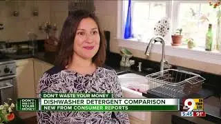 Dishwasher detergent comparison