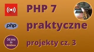 PHP 7 - praktyczne projekty - relacje w MySQL - LIVE #3
