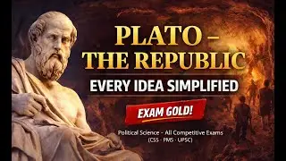 Plato in Urdu/Hindi | Republic | Philosopher King, Ideal State | CSS/PMS/UPSC / Political Science